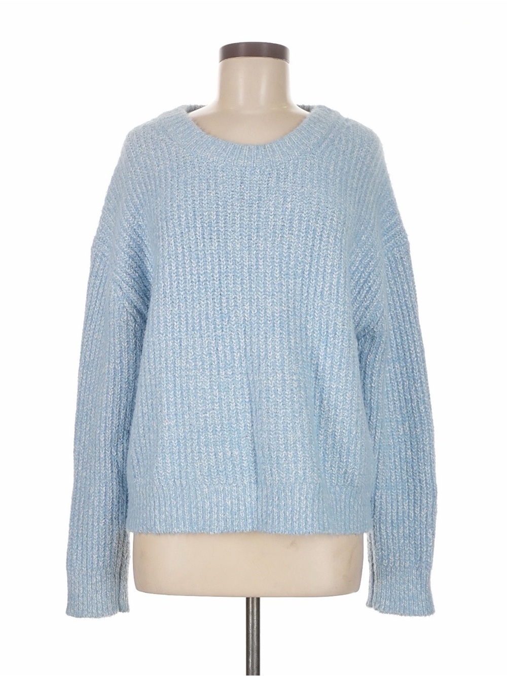 Universal Thread Light Blue Knit Crewneck Sweater
